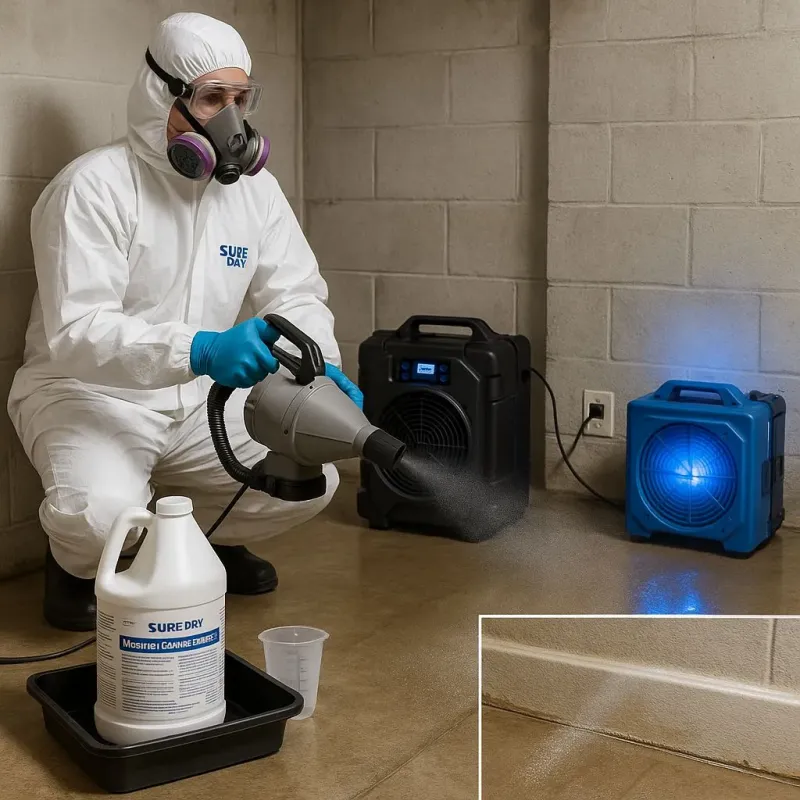 Sanitization and Odor Removal process in Broad Channel, NY