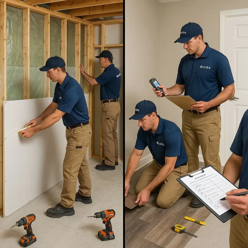 Repairs and Reconstruction process in Broad Channel, NY